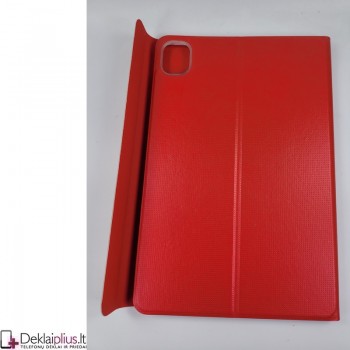 Folio dirbtinos odos atverčiamas dėklas - raudonas (Xiaomi Mi Pad 5/Pad 5 Pro (11.0) Folio dirbtinos odos atverčiamas dėklas - raudonas (Xiaomi Mi Pad 5/Pad 5 Pro (11.0)